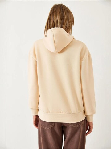 Bianco Lucci Sweatshirt in Beige