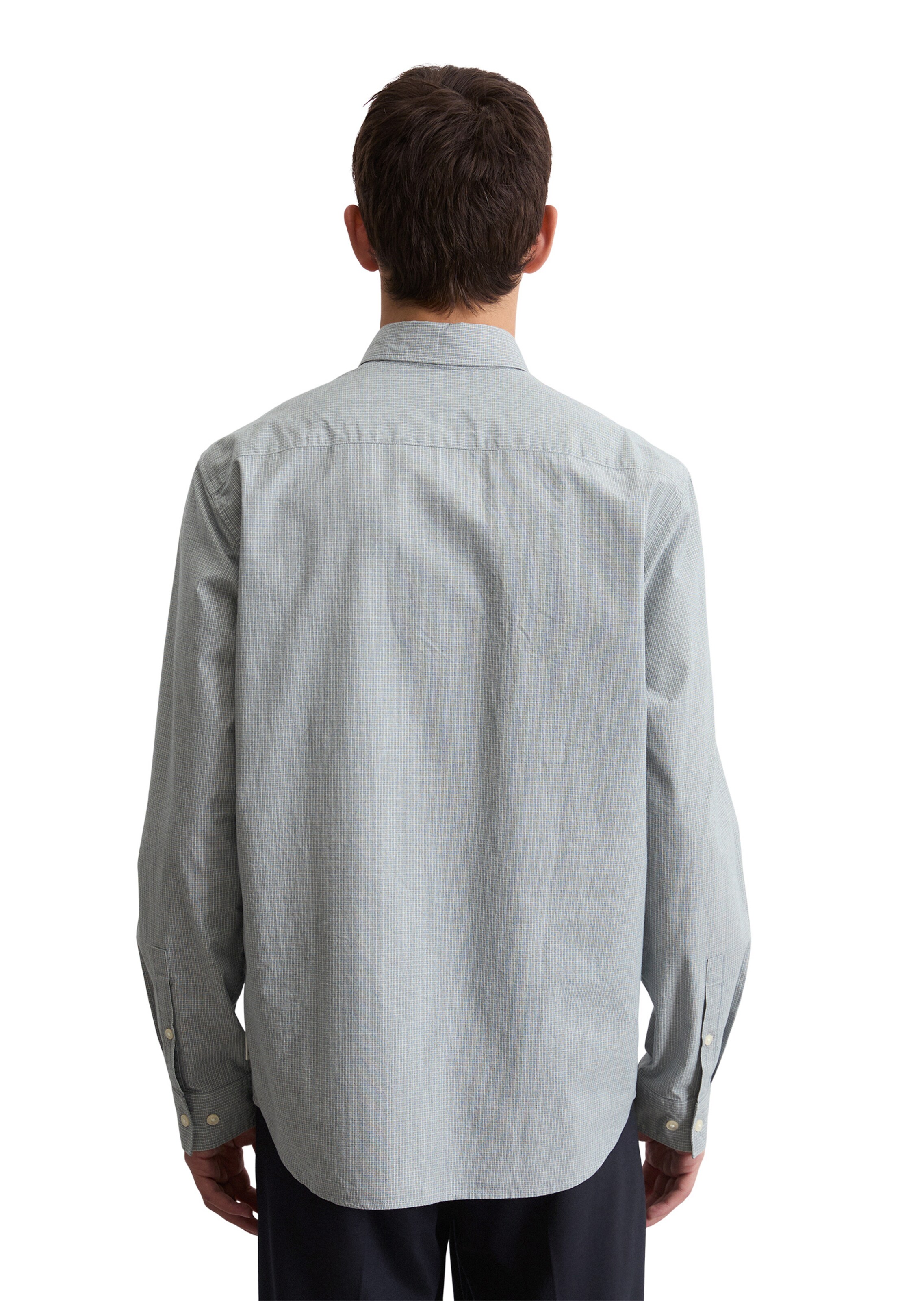Marc O'Polo Regular fit Overhemd in Grijs