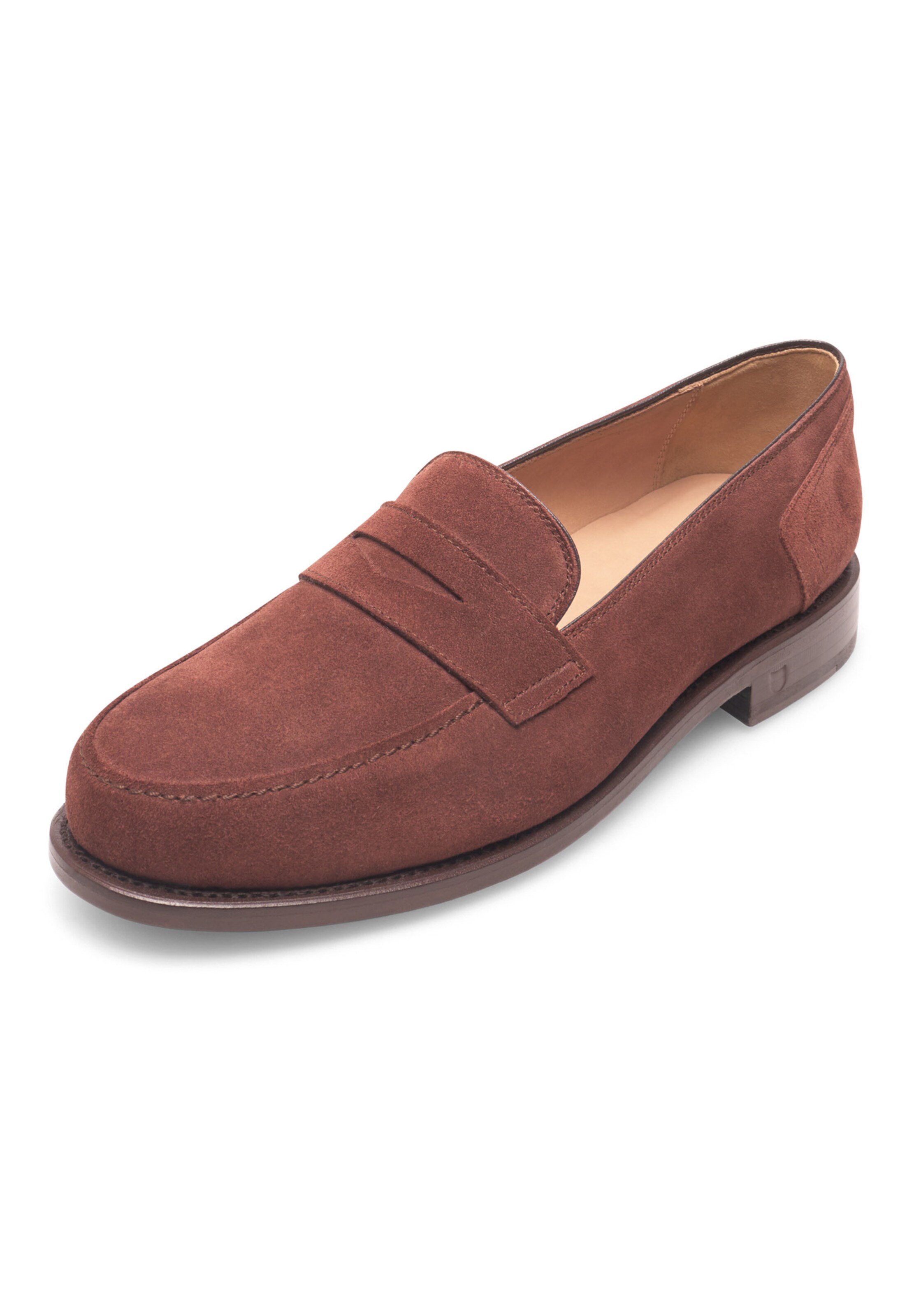Henry Stevens Slipper 'Haywood' in Braun: Vorderseite
