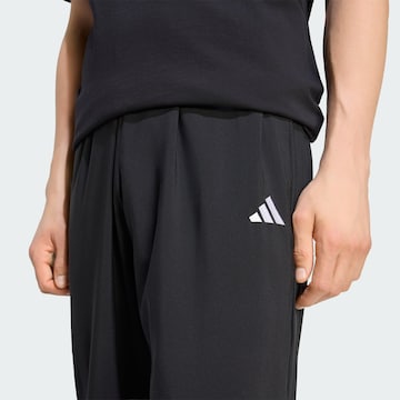 Effilé Pantalon de sport 'Essentials Stanford Lite' ADIDAS SPORTSWEAR en noir