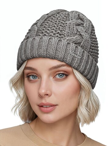 Neverless Beanie 'Model 36937' in Grey