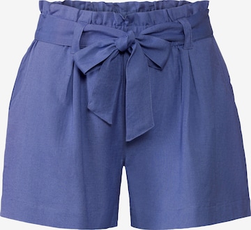 LASCANA Štandardný strih Plisované nohavice - Modrá: predná strana