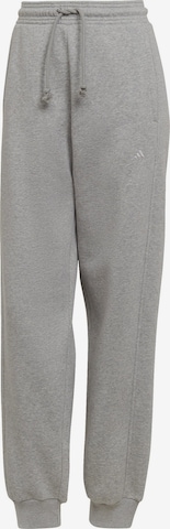 ADIDAS SPORTSWEAR Workout Pants 'All Szn Fleece' in Grey: front