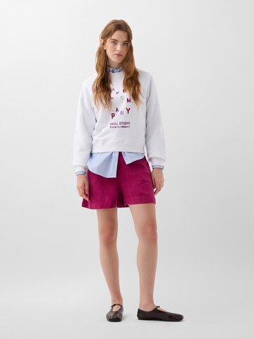 Scalpers Sweatshirt ' ' in White: front