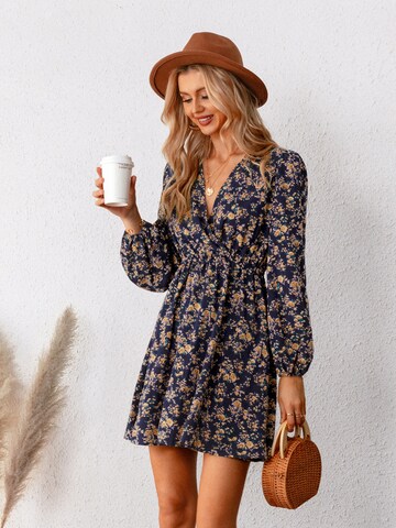 Cupshe Strandkleid 'Ditsy Floral' in Blau