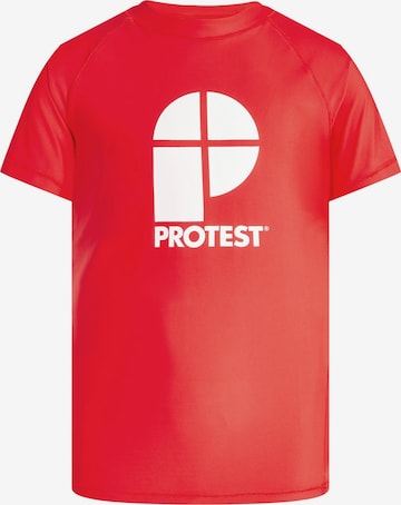 PROTEST Sportbademode 'PRTBERENTS JR' in Rot: Vorderseite