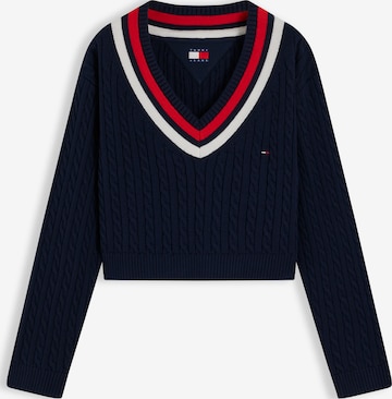 Pull-over Tommy Jeans en bleu : devant