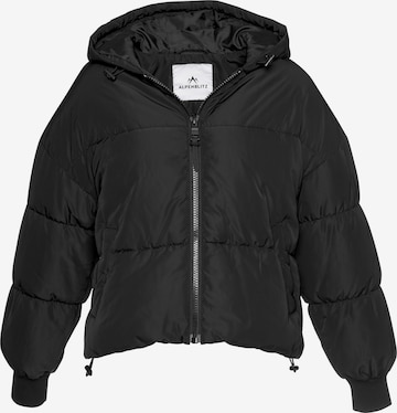 ALPENBLITZ Winter Jacket in Black: front