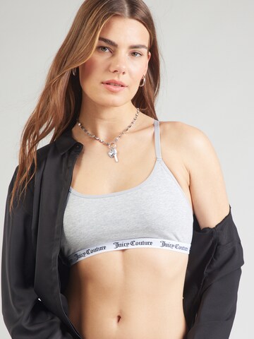 Juicy Couture Bralette Bra in Grey: front