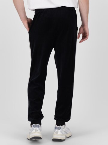 Sergio Tacchini Regular Sporthose in Schwarz