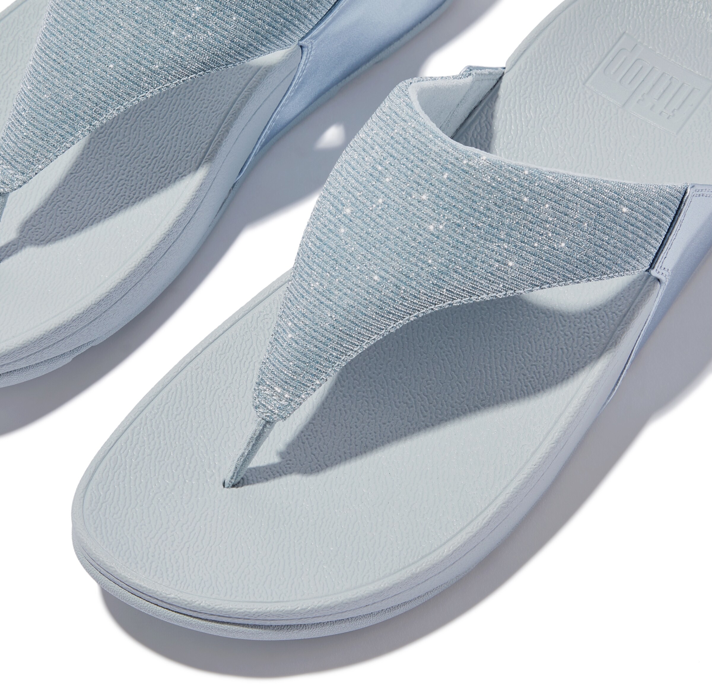 FitFlop T-Bar Sandals in Blue