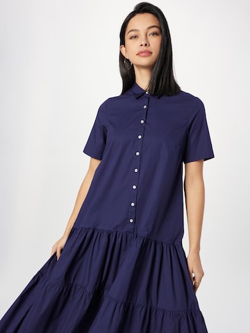 Emily Van Den Bergh Shirt Dress in Blue