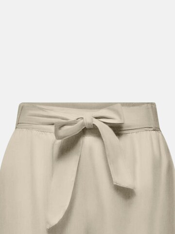 ONLY Loose fit Trousers 'ONLY ONLTULUM' in Beige