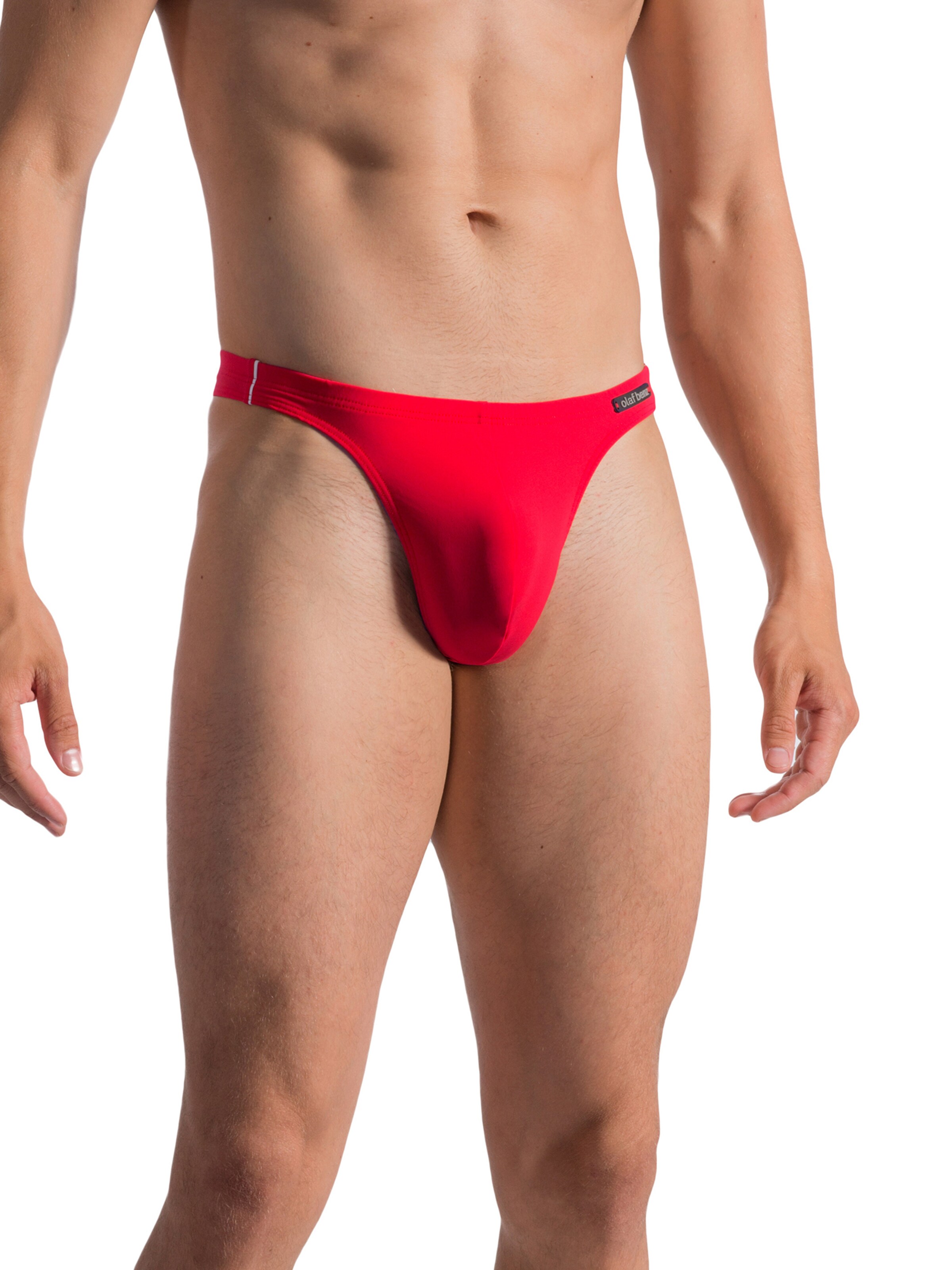 Olaf Benz Zwembroek ' BLU1200 Sunstring ' in Rood: voorkant