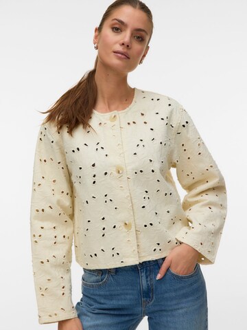 VERO MODA Tussenjas 'VMKarly' in Beige: voorkant
