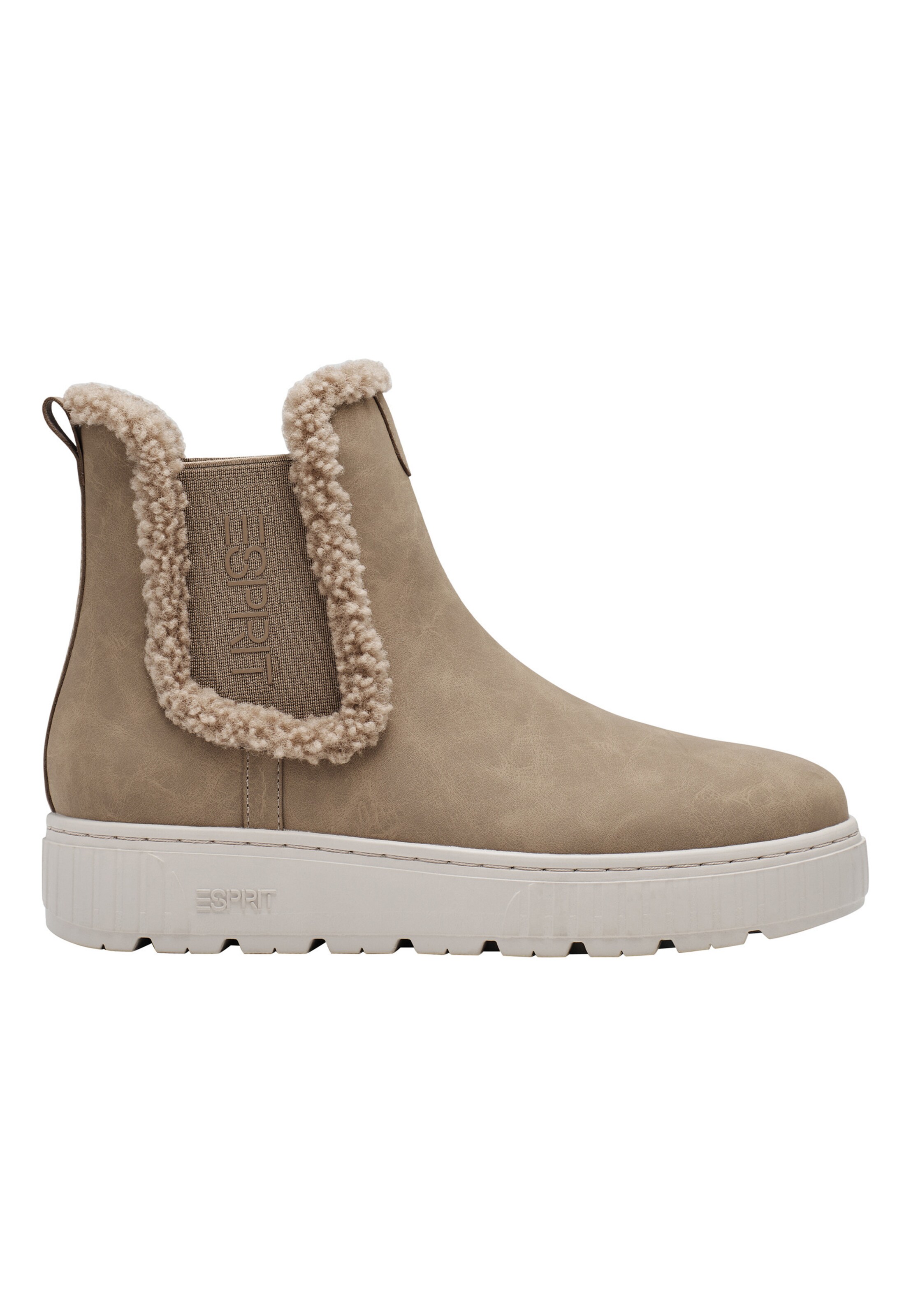 Esprit Shoes Chelsea boots 'PINA ' in Beige