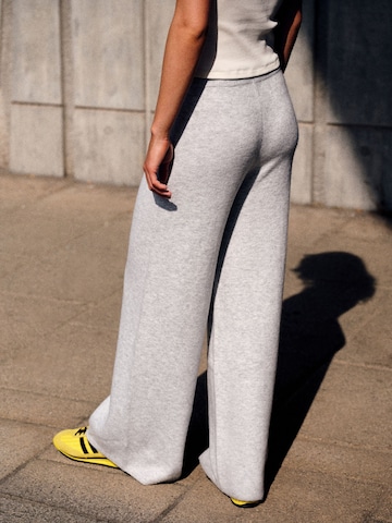 self. Wide leg Broek in Grijs