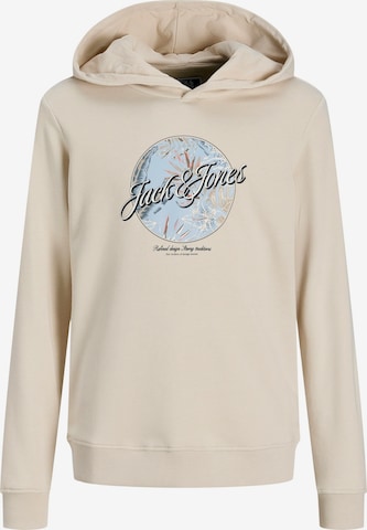 Felpa 'Honolulu' di Jack & Jones Junior in beige: frontale
