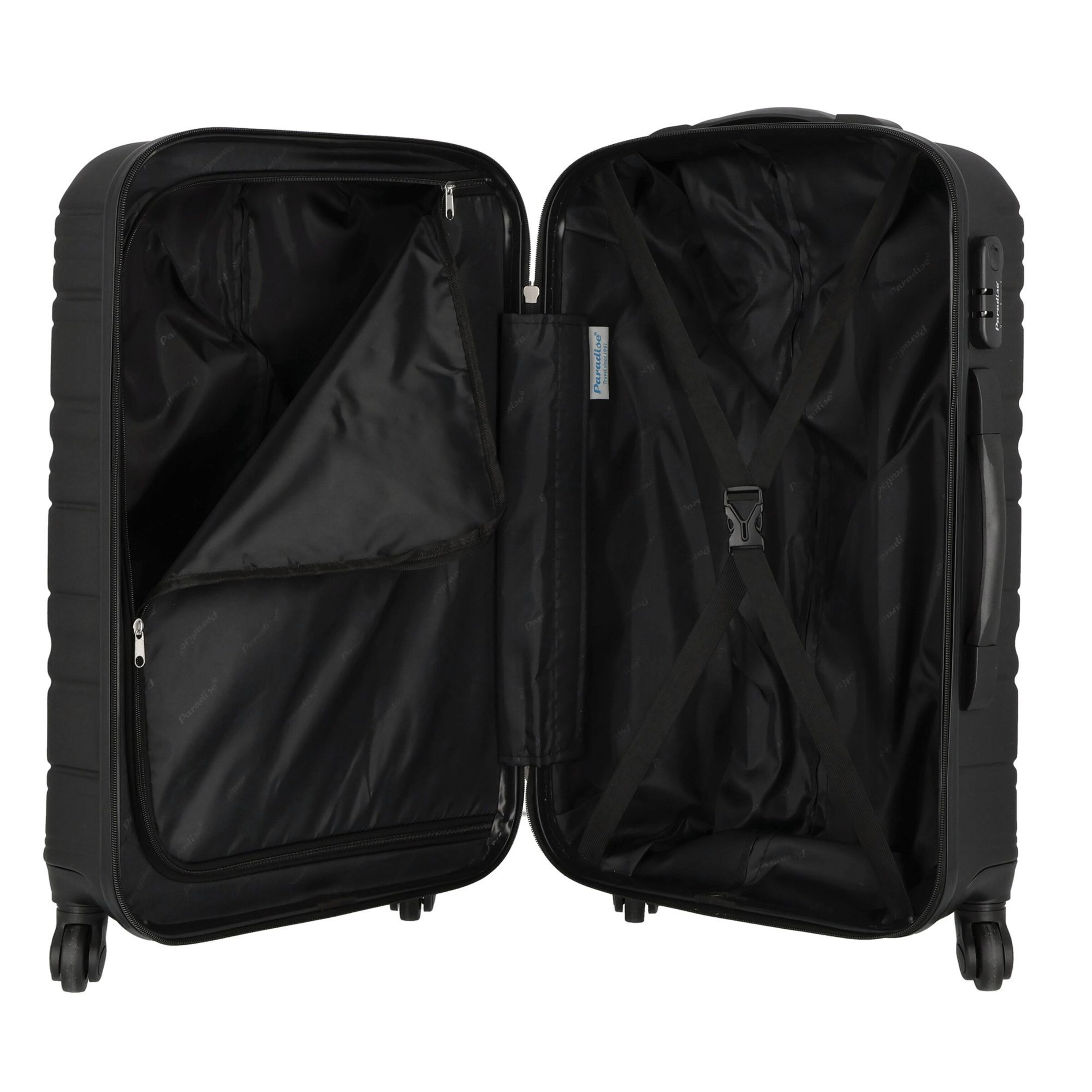 CHECK.IN Suitcase set 'Paradise' in Black