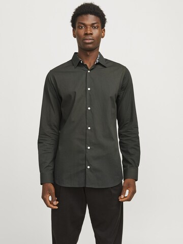 Chemise JACK & JONES en gris : devant