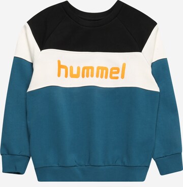 Hummel Athletic Sweatshirt in Blue: front