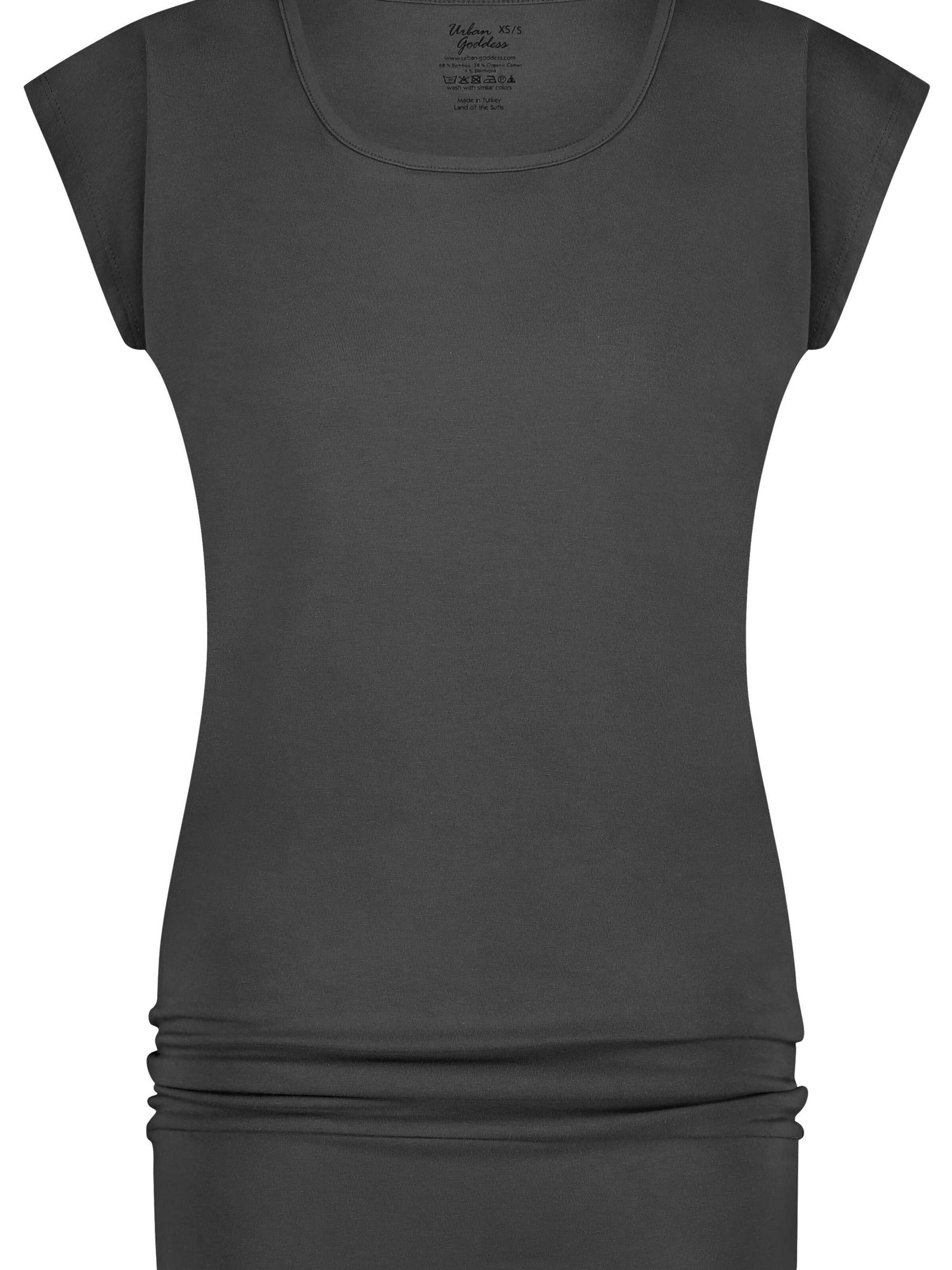 Urban Goddess Yoga & Activewear Sporttop 'Asana' in Grau: Vorderseite