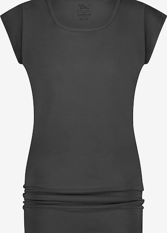 Urban Goddess Yoga & Activewear Sports Top 'Asana' in Grey: front