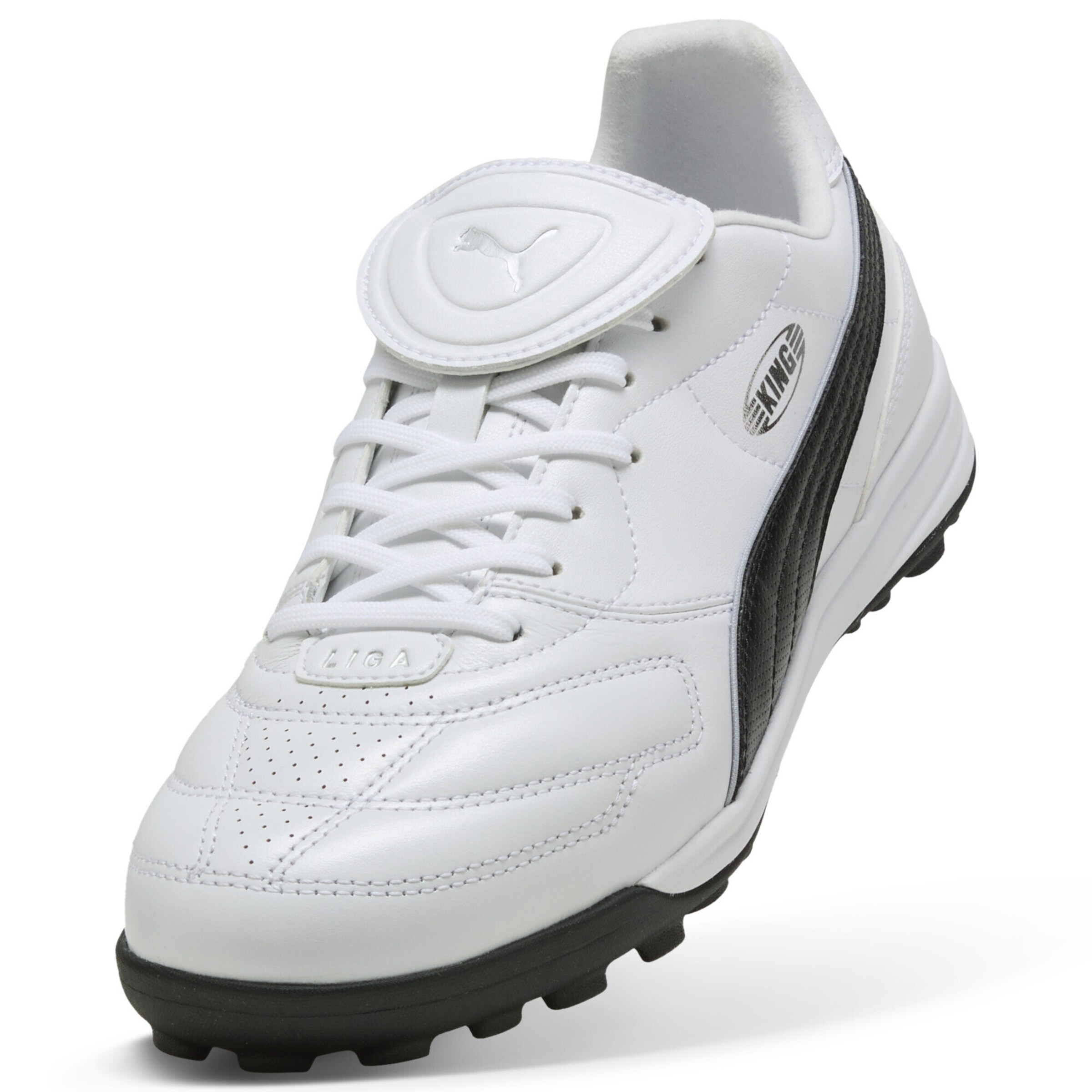 PUMA Soccer shoe 'KING LIGA TT' in White