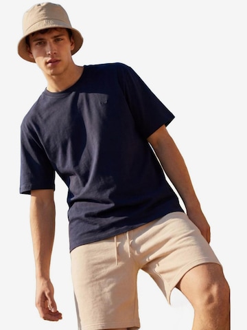 LTB Jeans - Camiseta 'Basic T-Shirt' en azul: frente