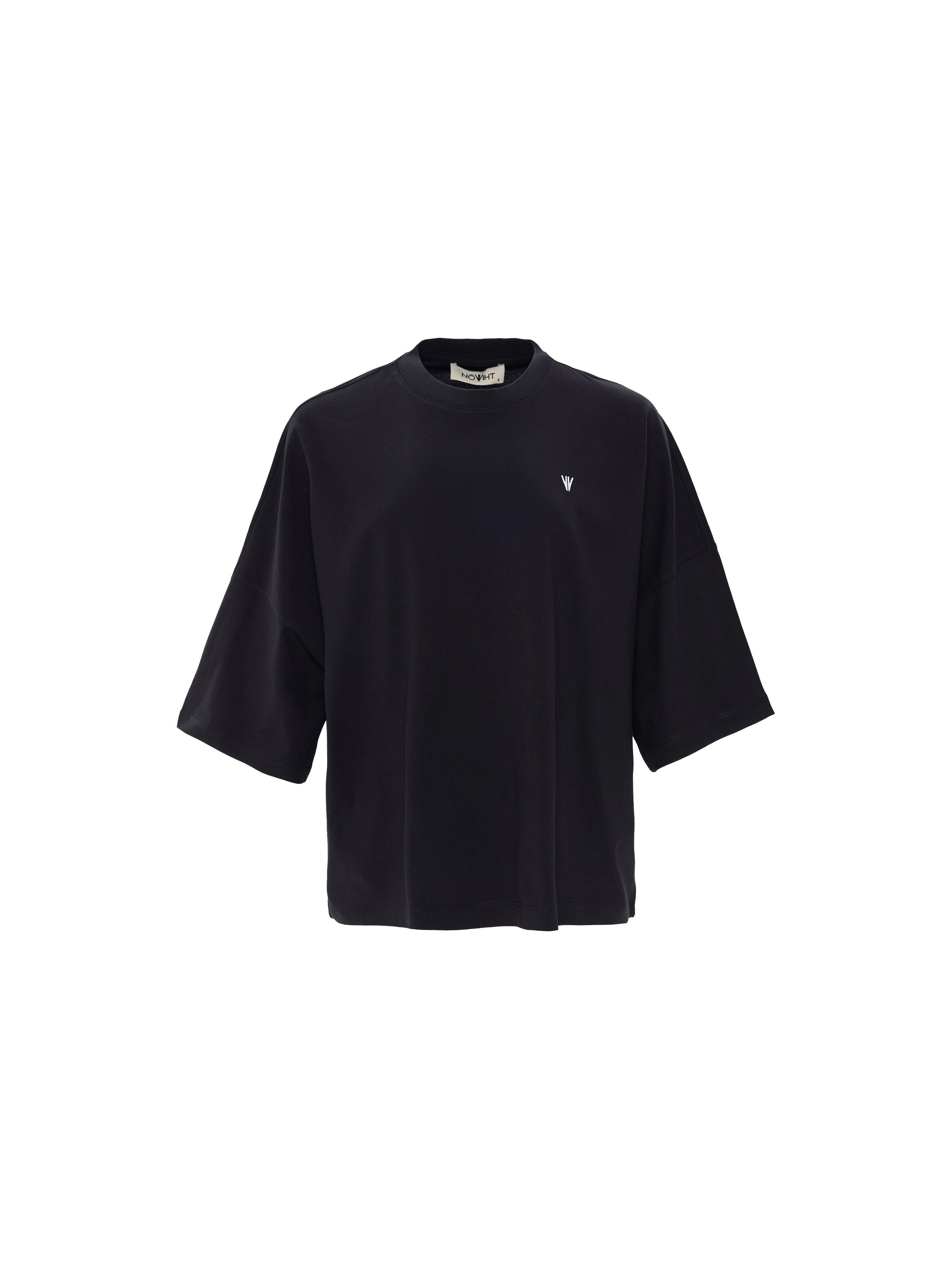 NOWIHT Shirt 'Perpetua'‌ in Schwarz: Vorderseite