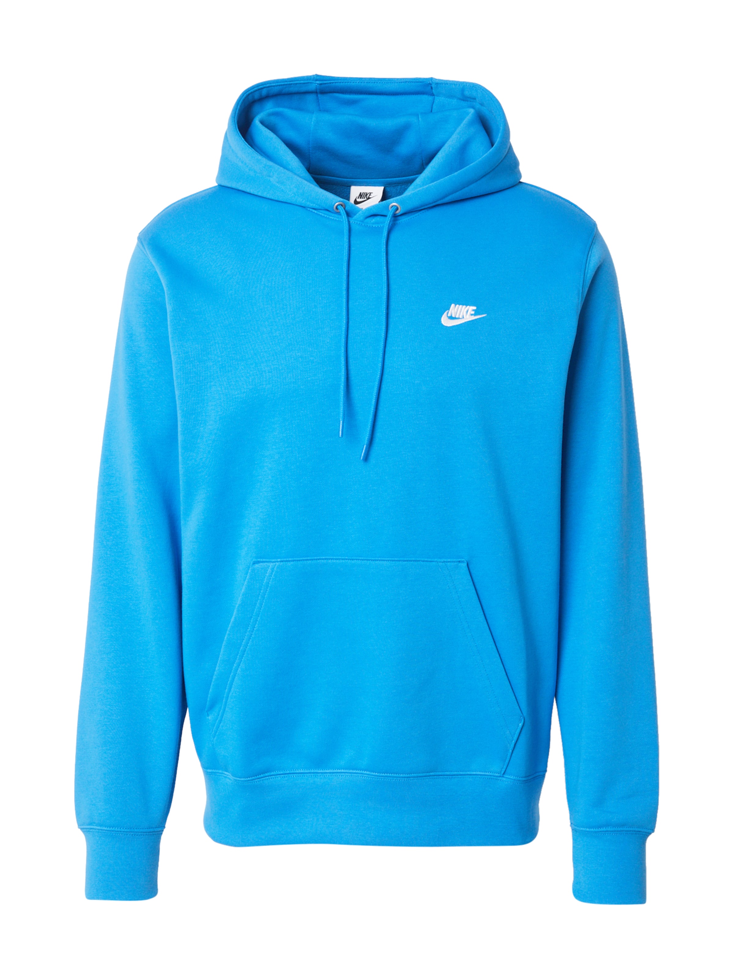 Nike SportswearSweater majica 'Club Fleece' - plava boja: prednji dio