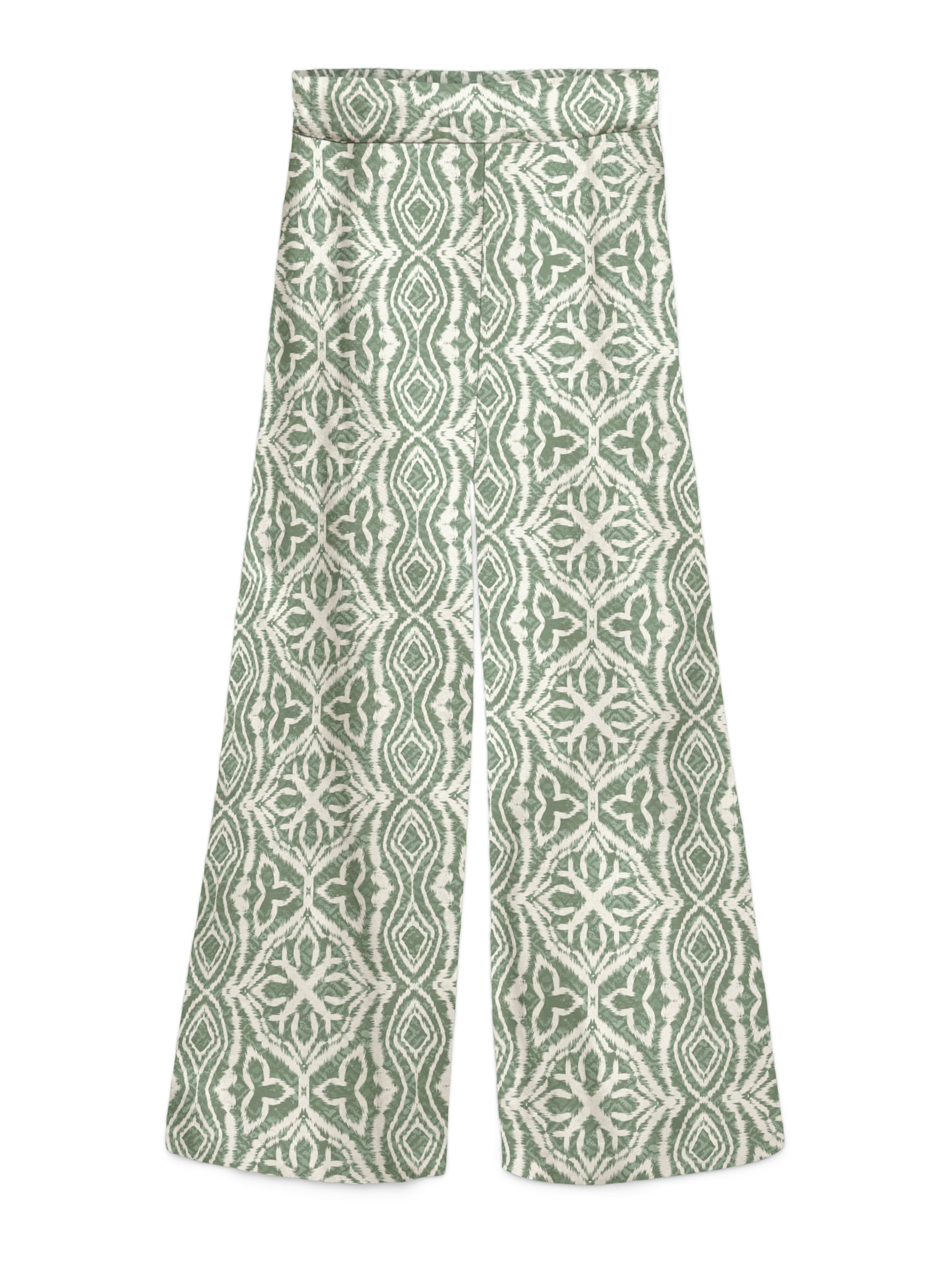 Wide Leg Pantalon 'VMMENNY' Vero Moda Petite en vert : devant