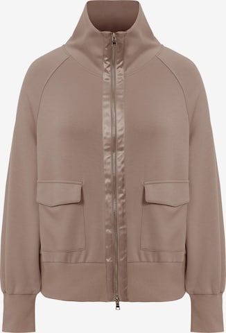 Imily Bela Кофта на молнии в Серый: спереди