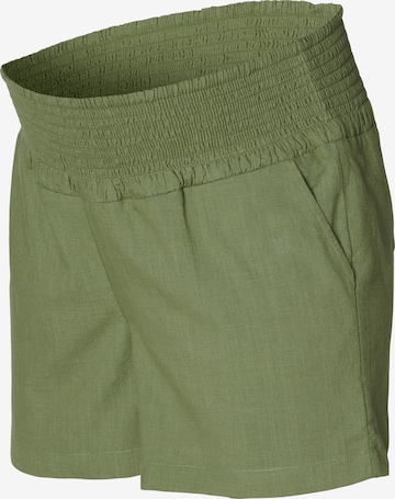 Esprit Maternity Regular Pants in Green: front