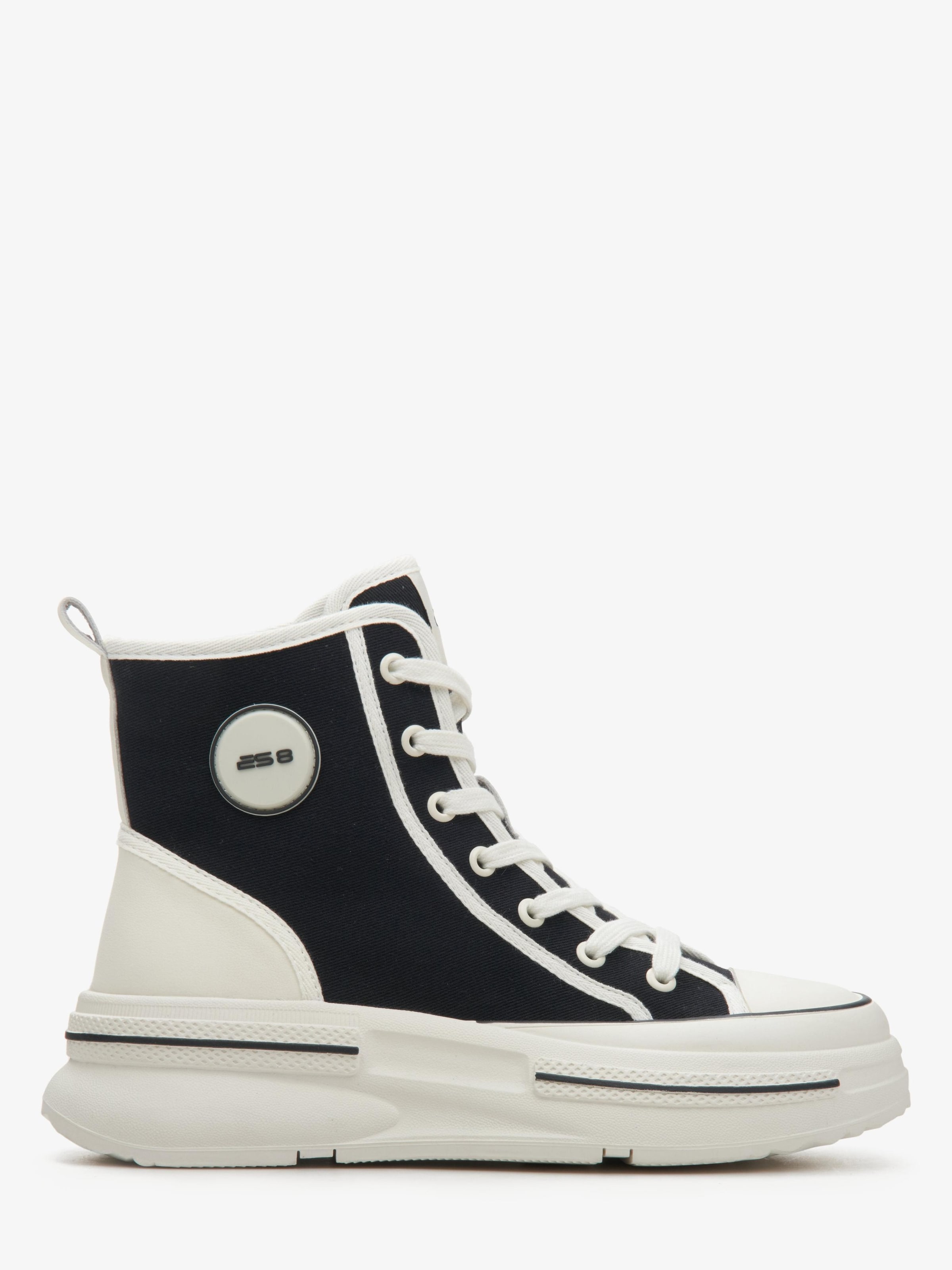 ES8 - Zapatillas deportivas altas '6622-1' en negro