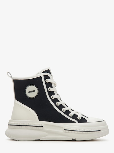 ES8 Sneaker high '6622-1'‌‌‌‌‌‌‌ in schwarz, Produktansicht
