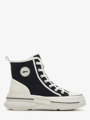 ES8 High-Top Sneakers '6622-1' in Black: front