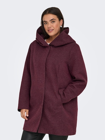 ONLY Carmakoma Between-seasons coat 'CARSedona' in Purple: front