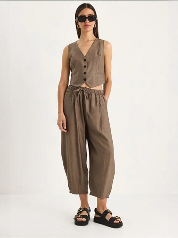 Bianco Lucci Broekpak in Bruin: voorkant