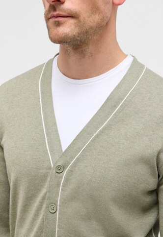 ETERNA Gebreid vest in Groen