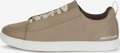 Boggi Milano Sneakers low i brungrå / hvit, Produktvisning