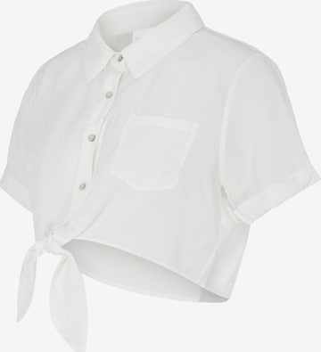MAMALICIOUS Bluza 'Marilyn' | bela barva: sprednja stran