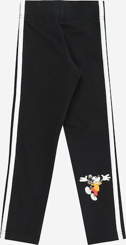 ADIDAS SPORTSWEAR Regular Workout Pants 'adidas x Disney Micky Maus' in Black