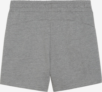 PUMA Regular Workout Pants 'teamGOAL' in Grey