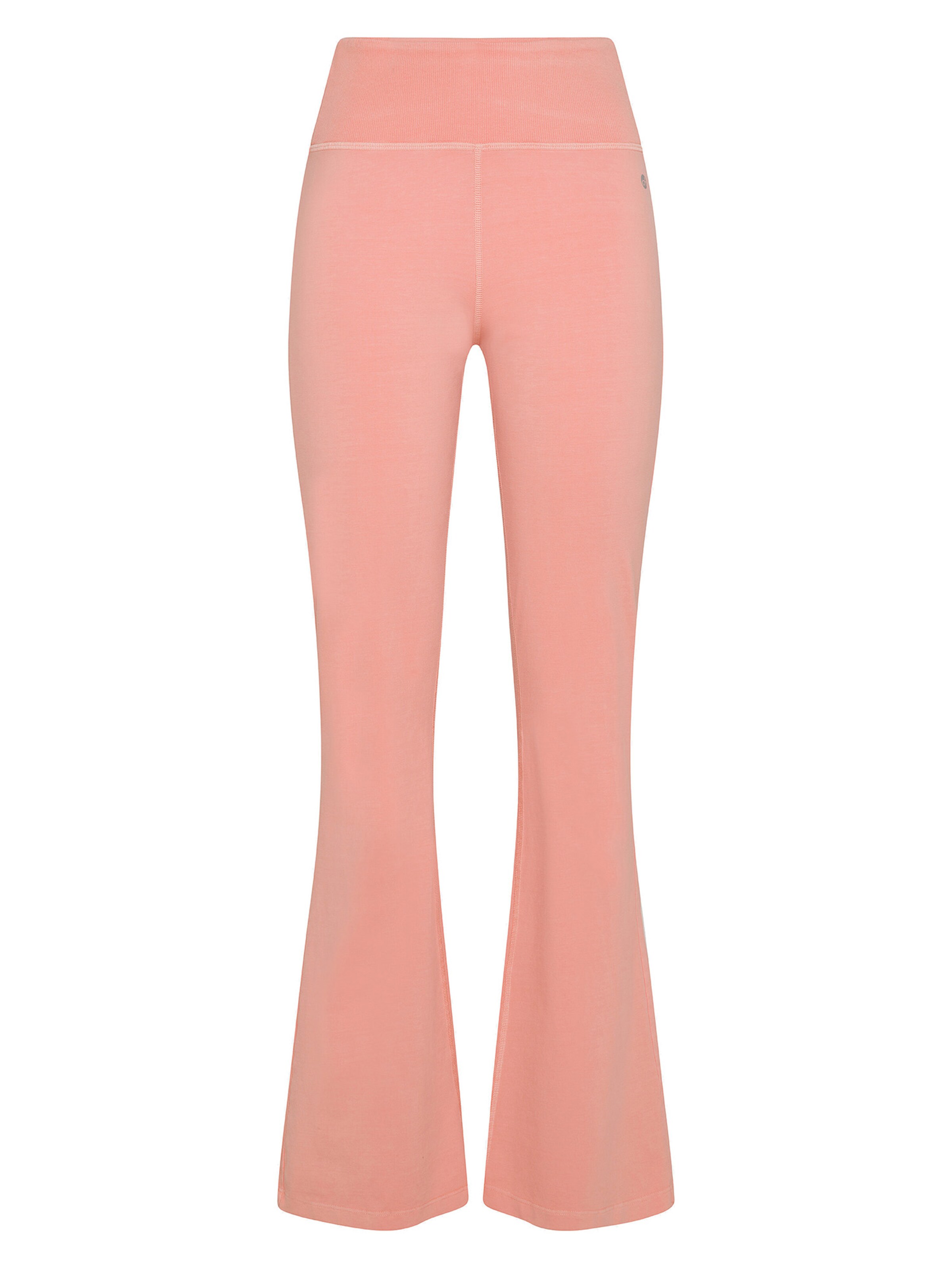 DEHA Flared Sportbroek in Oranje: voorkant