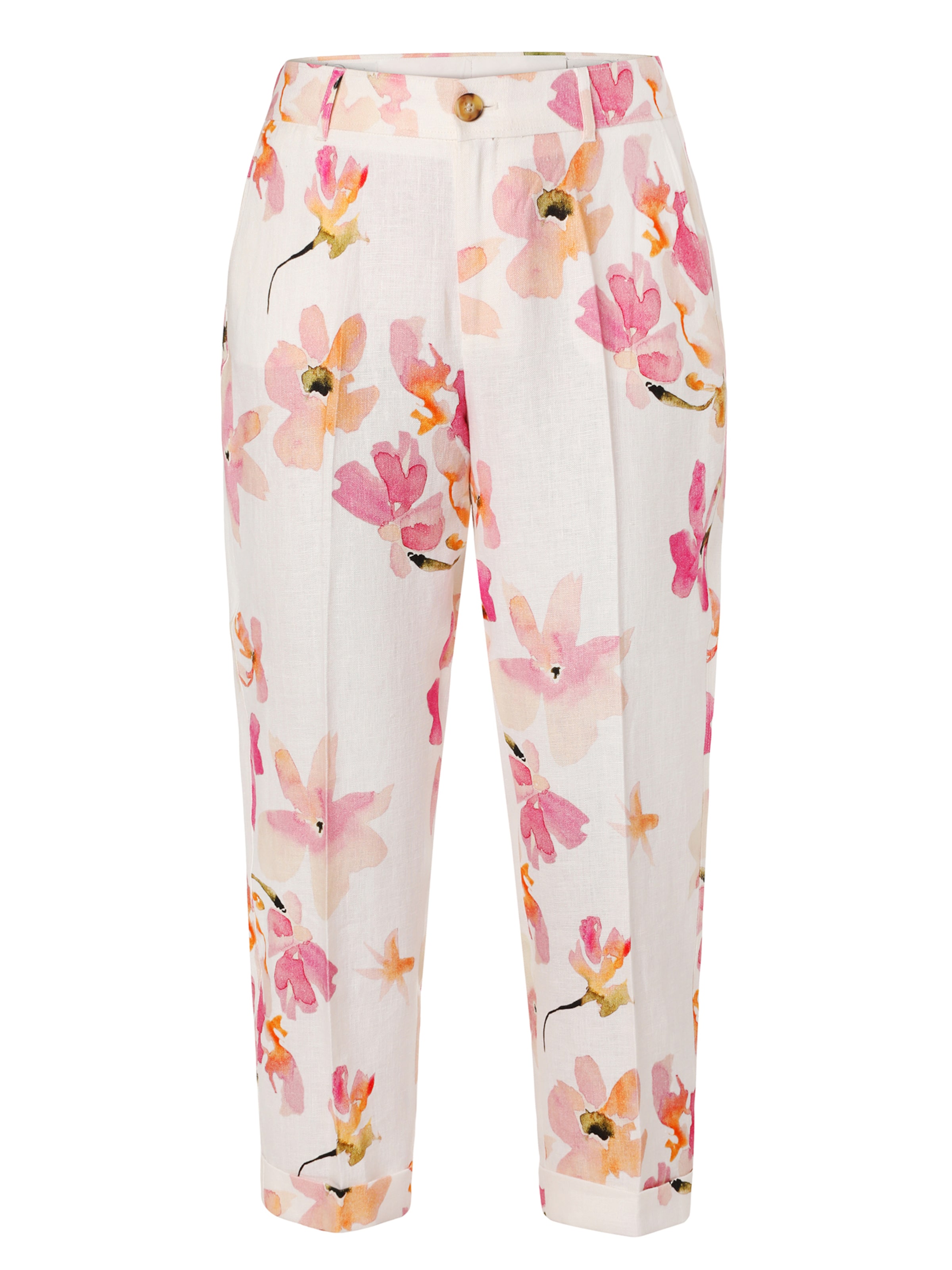 Regular Pantaloni 'Seremi 4' de la TATUUM pe alb: față