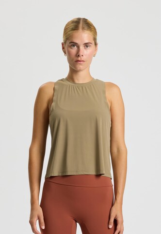 rethinkit studios Top in Green: front