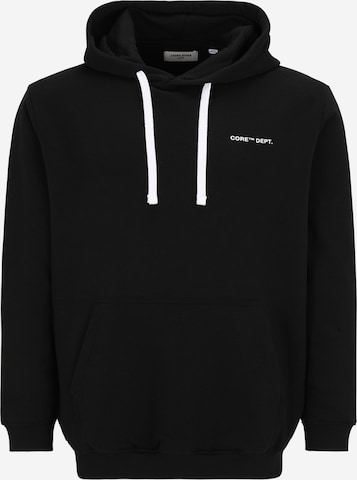 juoda Jack & Jones Plus Megztinis be užsegimo: priekis