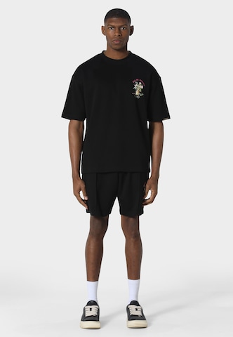 Regular Pantalon 'Giardino' Pas De Monaco en noir