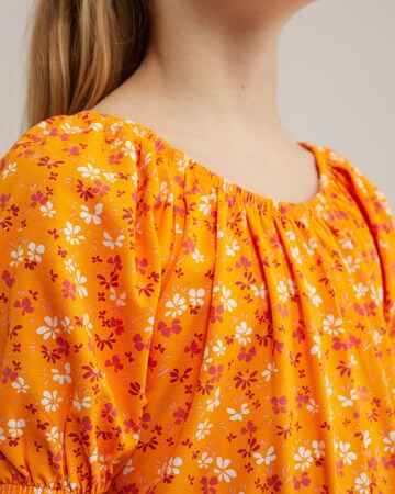 WE Fashion Kleid in Orange